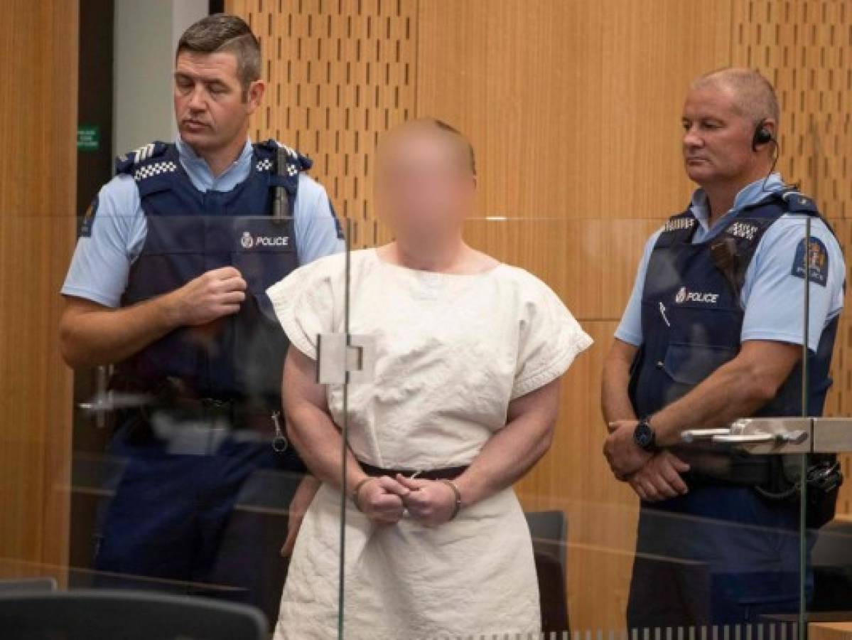 Extremista responsable por matanza en Nueva Zelanda comparece ante tribunal