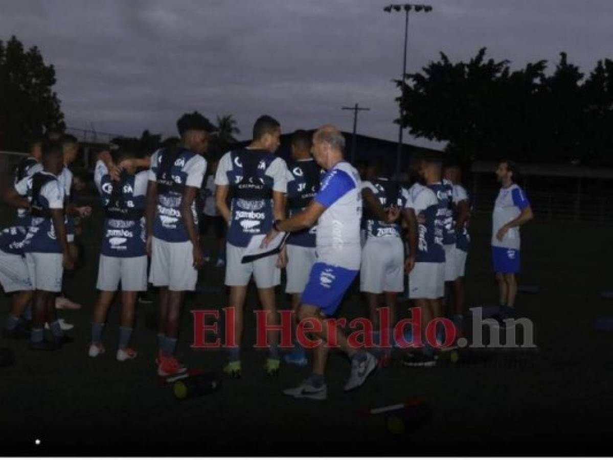Sub-23 de Honduras entrena con la mira en Tokio 2020