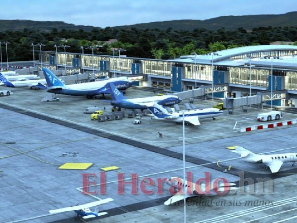 Plataforma de Aeropuerto de Palmerola tendrá capacidad para 20 aviones