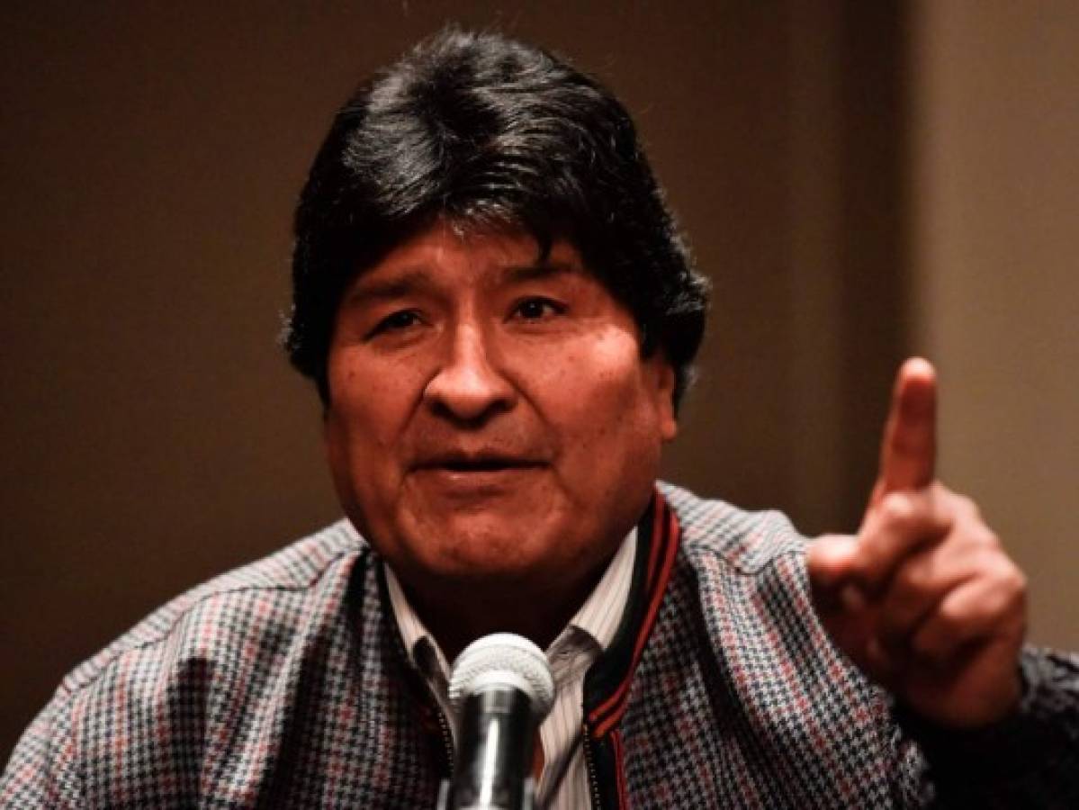 Evo Morales califica de 'genocidio' represión en Bolivia