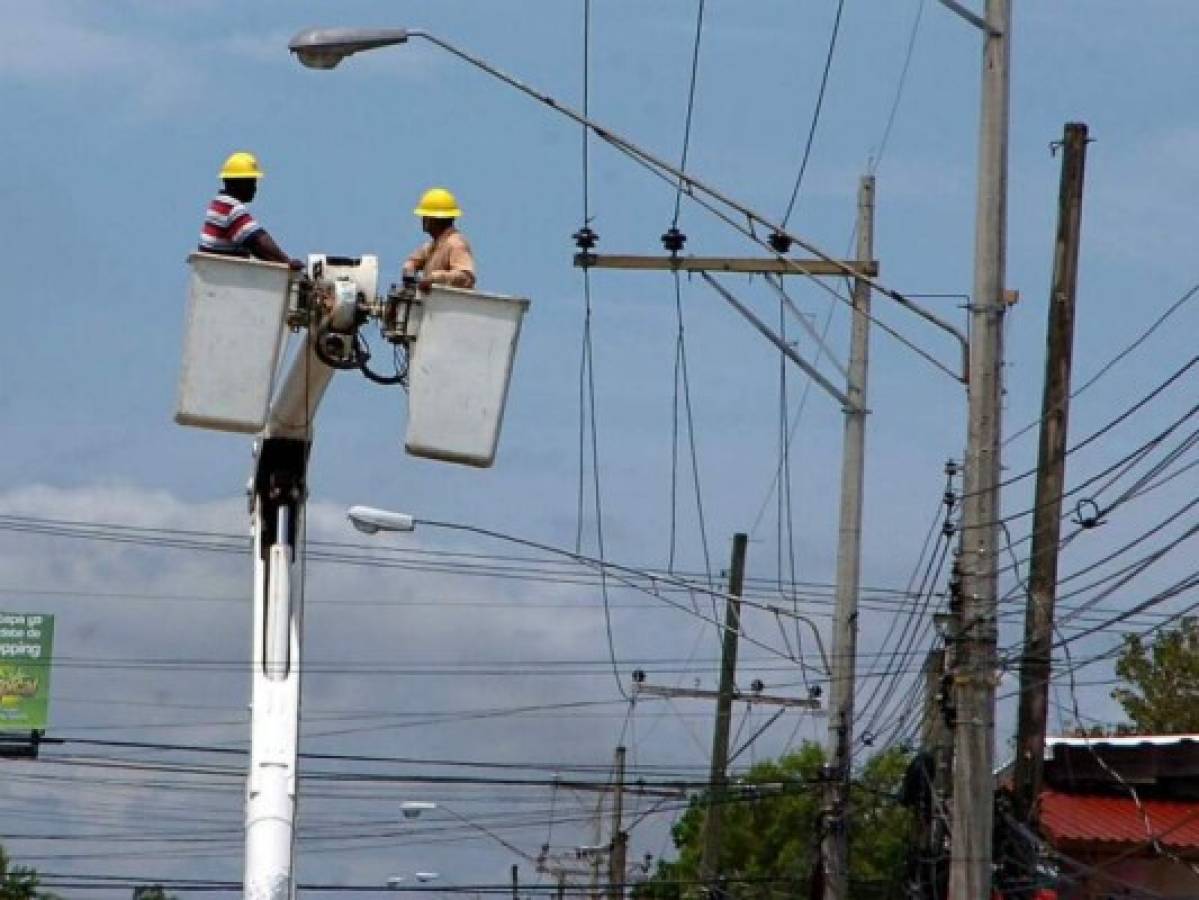 Sectores de Honduras donde no habrá energía eléctrica este domingo