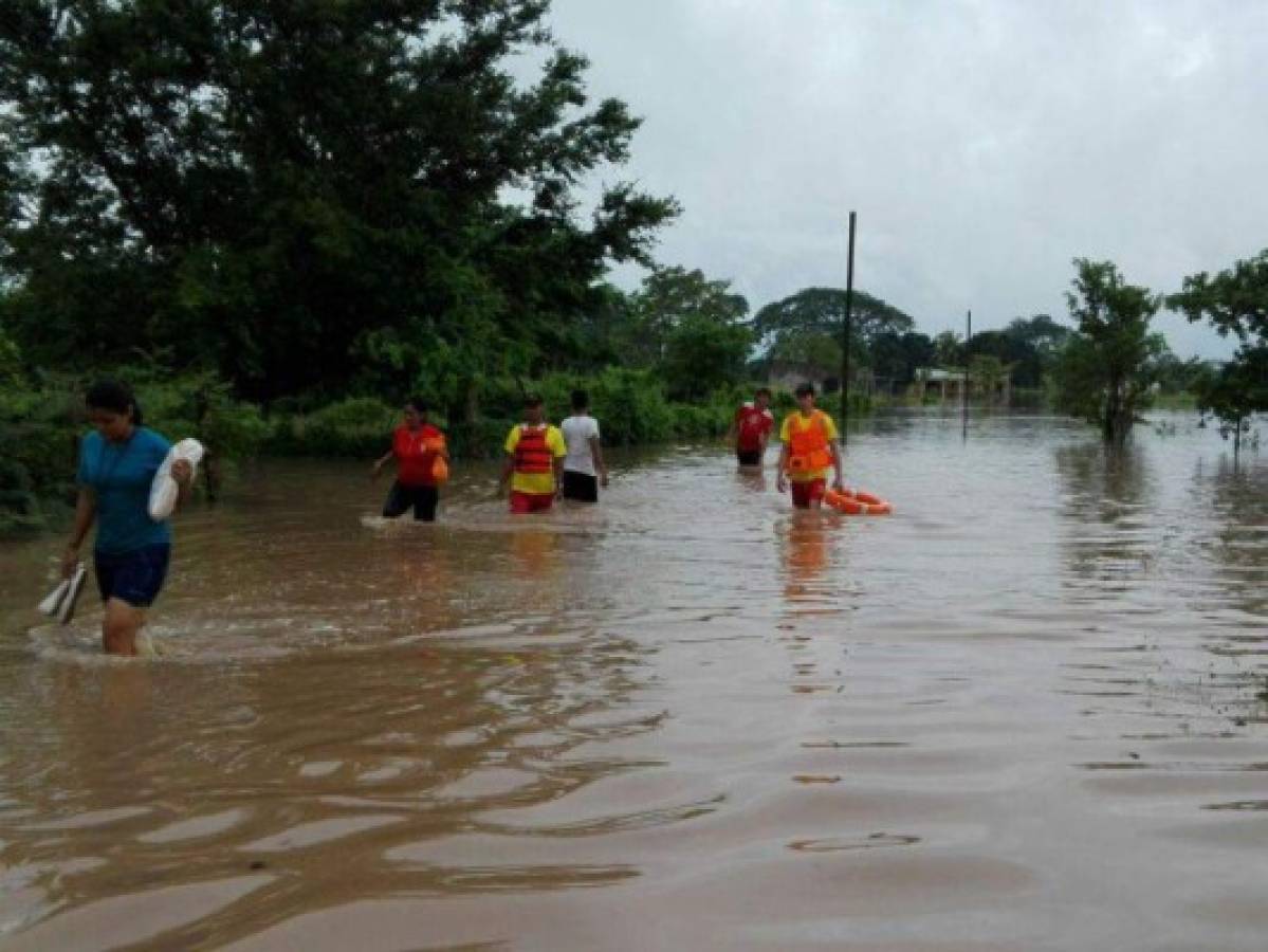 La Comisión Permanente de Contingencias baja nivel de la alerta para Valle y Choluteca