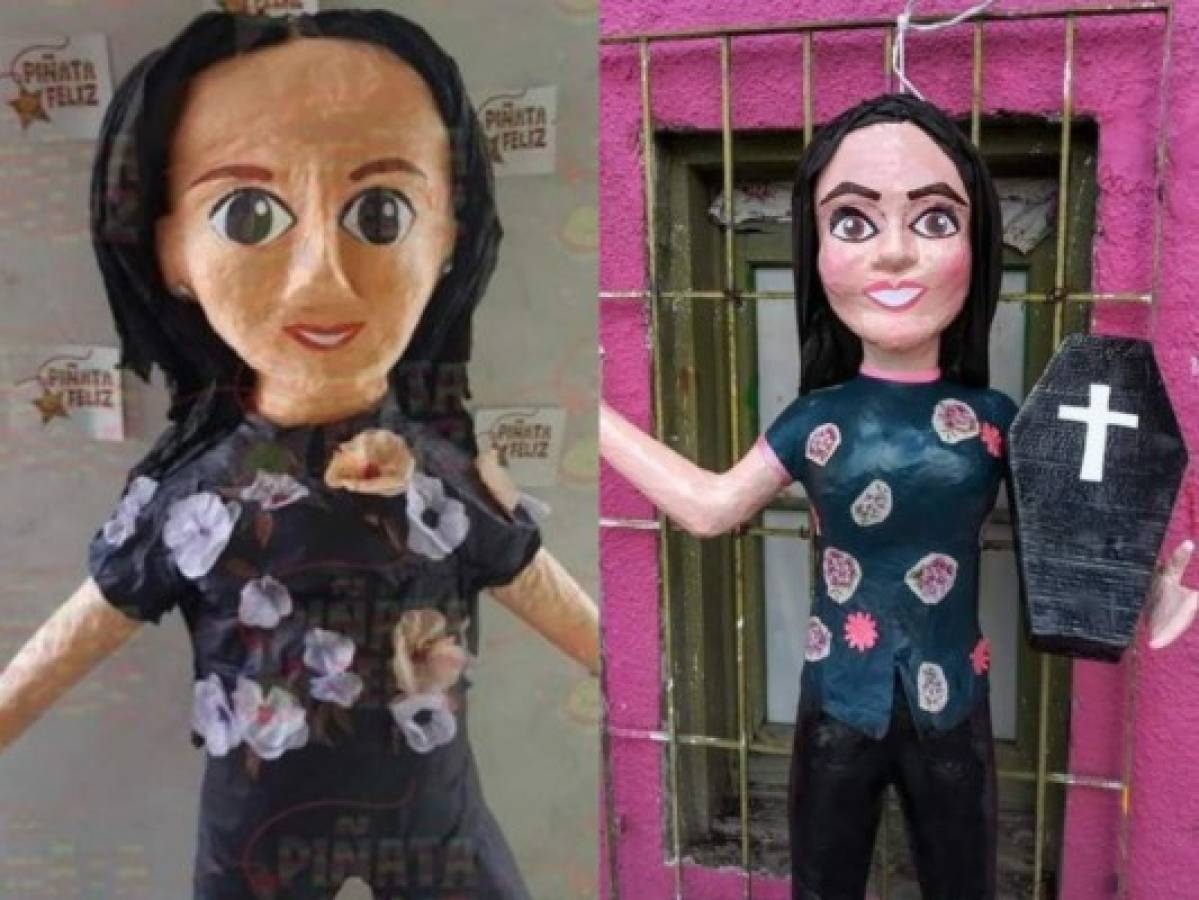 Mexicana hace piñatas de Sarita, hija de José José  