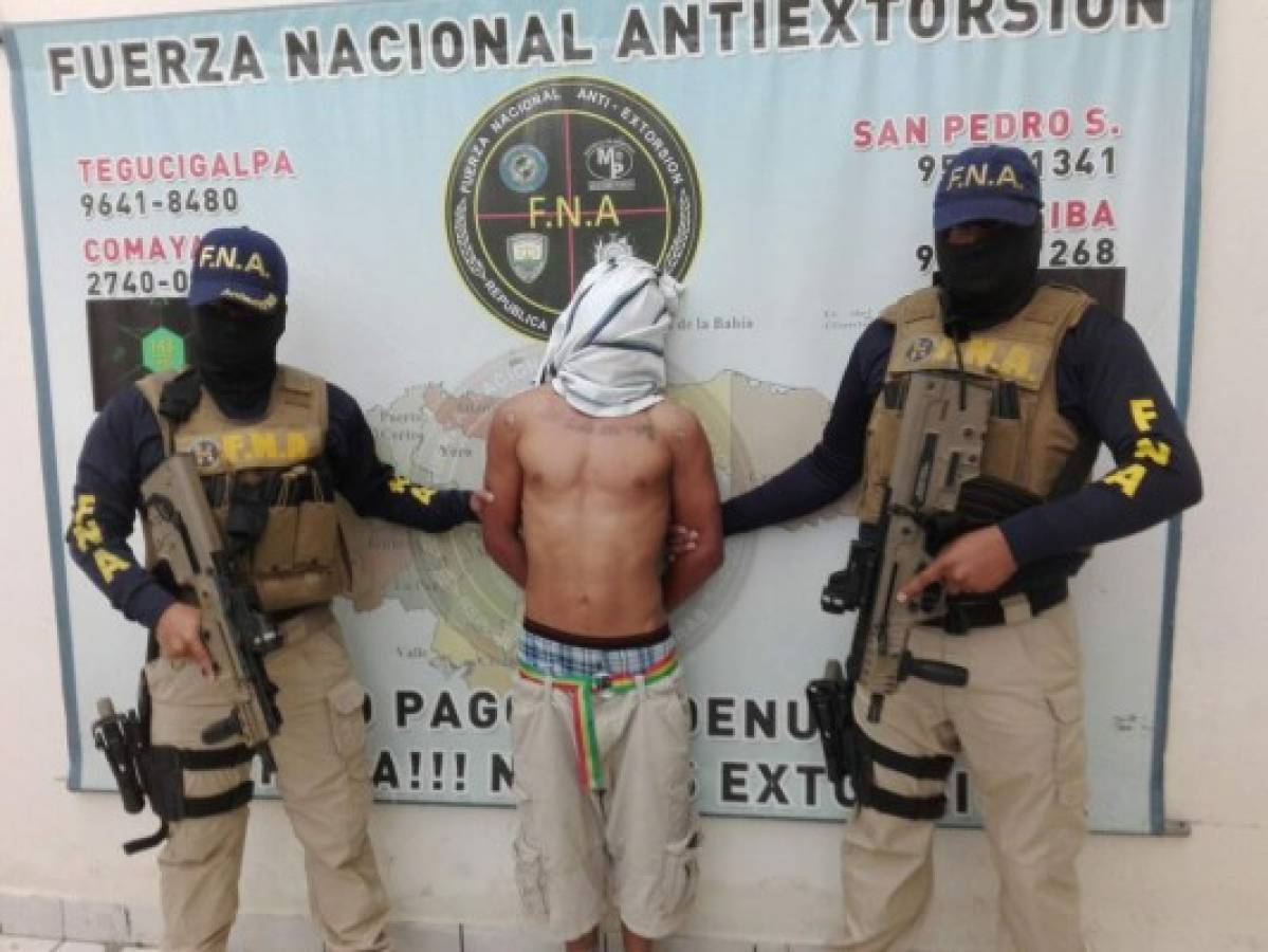Capturan a supuesto integrante de Los Chirizos en Comayagüela