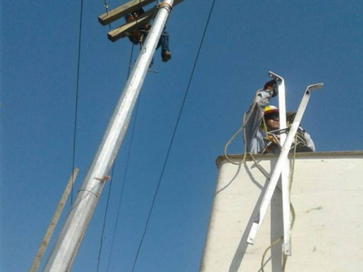 Sectores que estarán sin energía eléctrica este martes 20 de febrero en Honduras