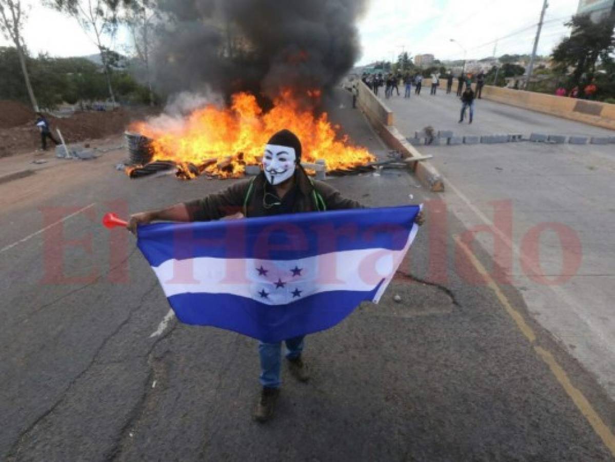 Saqueos y violencia en protesta de la Alianza en la capital de Honduras