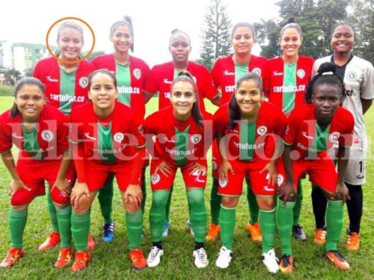 Defensa central del Curtuluá de la Liga Femenina Águila de Colombia, la hondureña Bárbara Murillo es titular del equipo de Las Paneleras. Foto: El Heraldo.