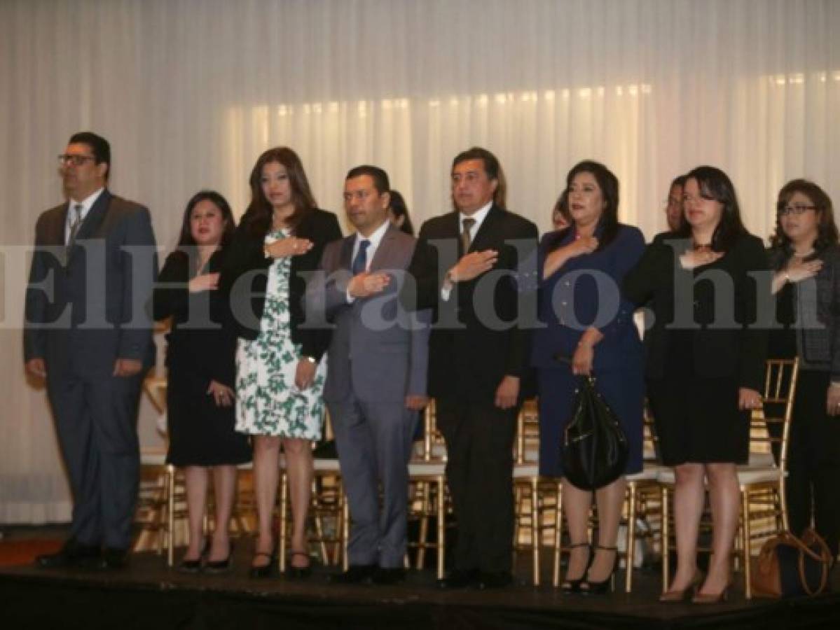 Honduras: Presentan nuevos jueces y magistrados anticorrupción del Poder Judicial