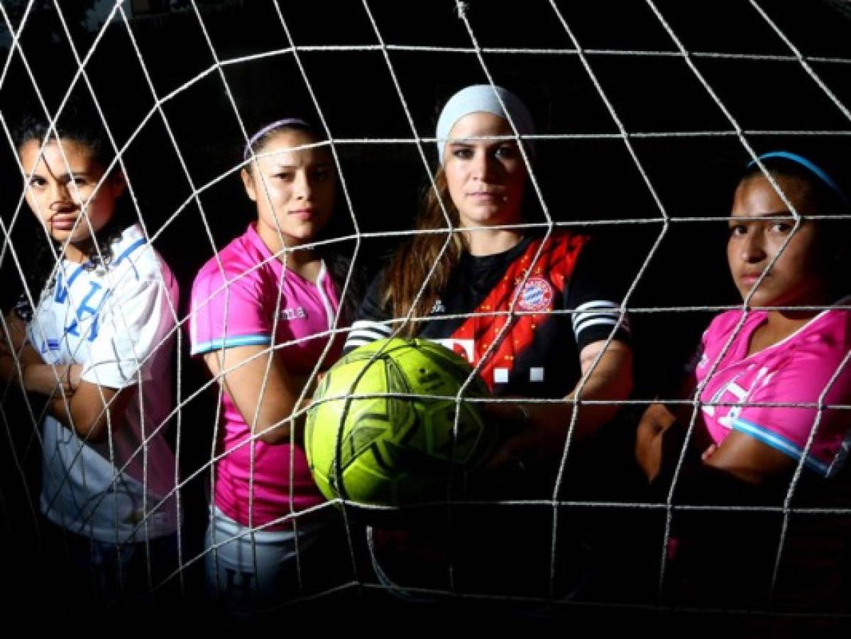 Abandonado y rezagado el fútbol femenino en Honduras