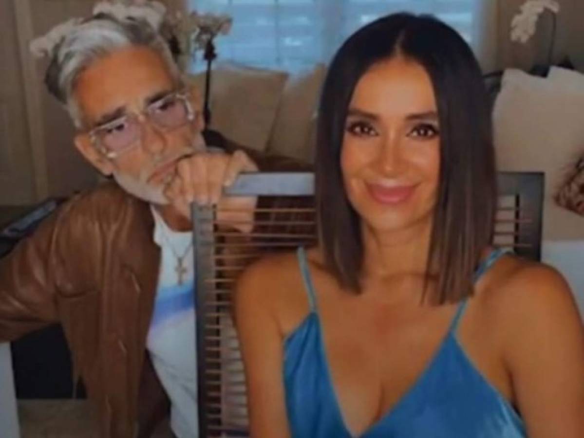 Catherine Siachoque habla de la extrema delgadez de su esposo Miguel Varoni