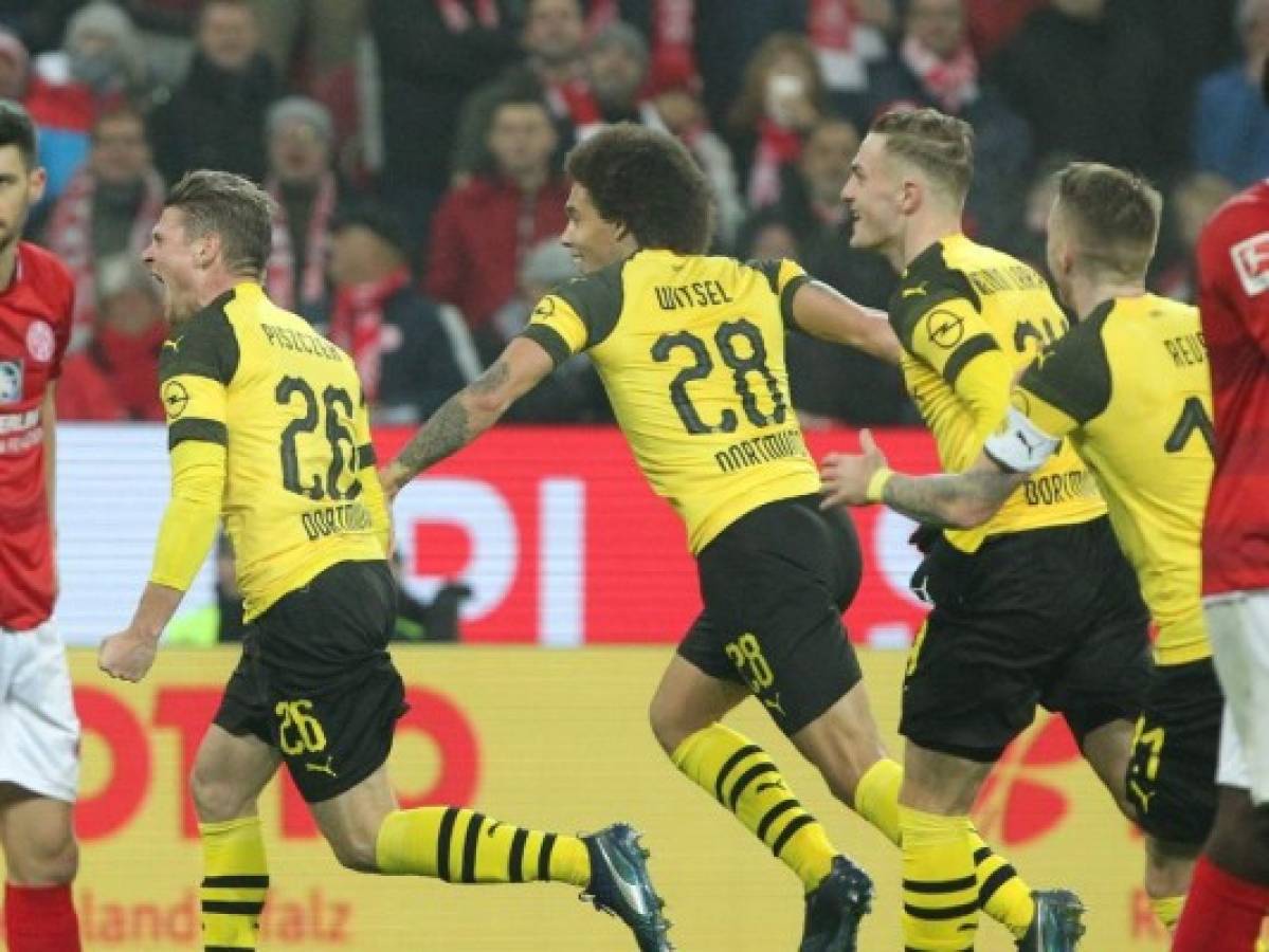 Borussia Dortmund vuelve a ganar y abre brecha con un Bayern que empató