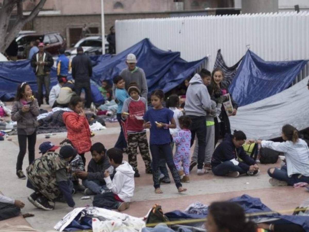 19,000 hondureños solicitantes de asilo en precariedad en México