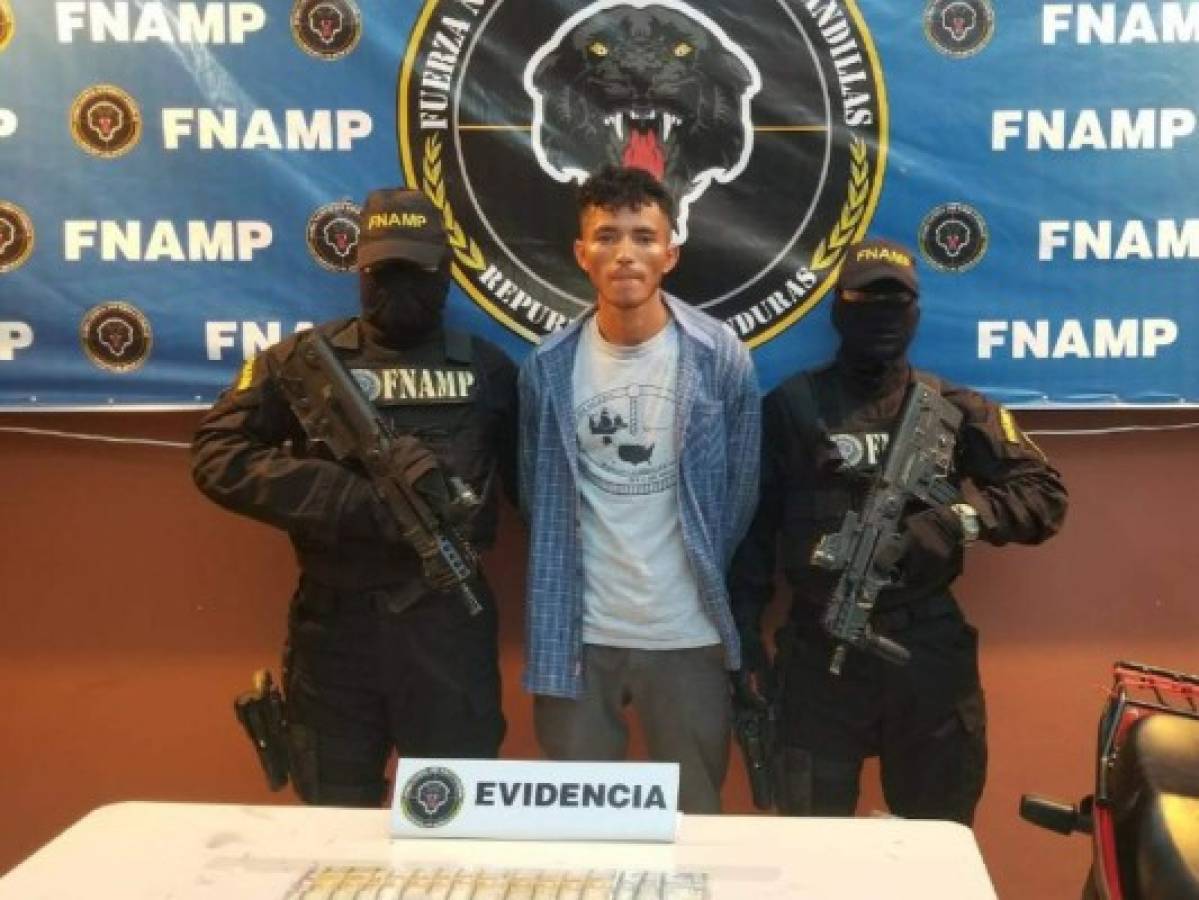 Detienen a un albañil por tráfico ilegal de drogas en Choluteca, Honduras