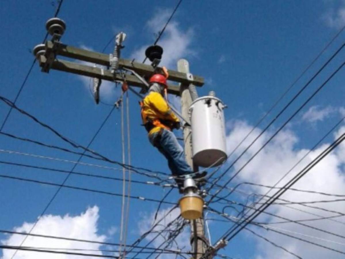 Zonas que estarán sin energía eléctrica este próximo viernes en Honduras