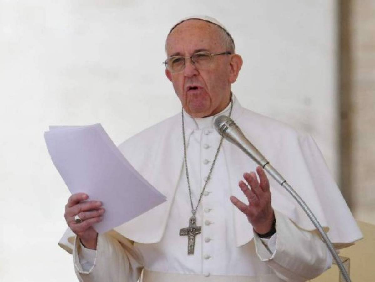El papa Francisco fustiga las 'ejecuciones extrajudiciales' de los Estados