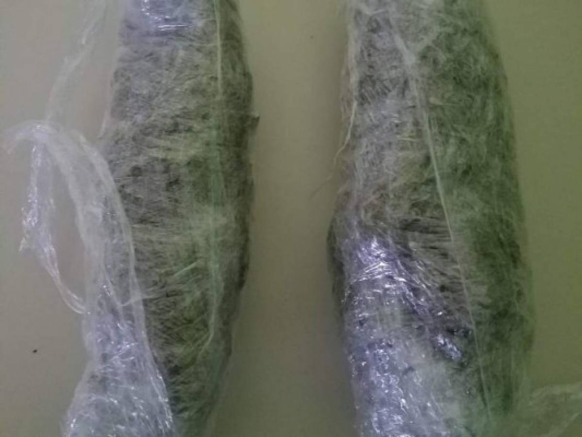 Camuflada en medio de tortillas, mujer pretendía introducir marihuana a Centro Penal de Copán 