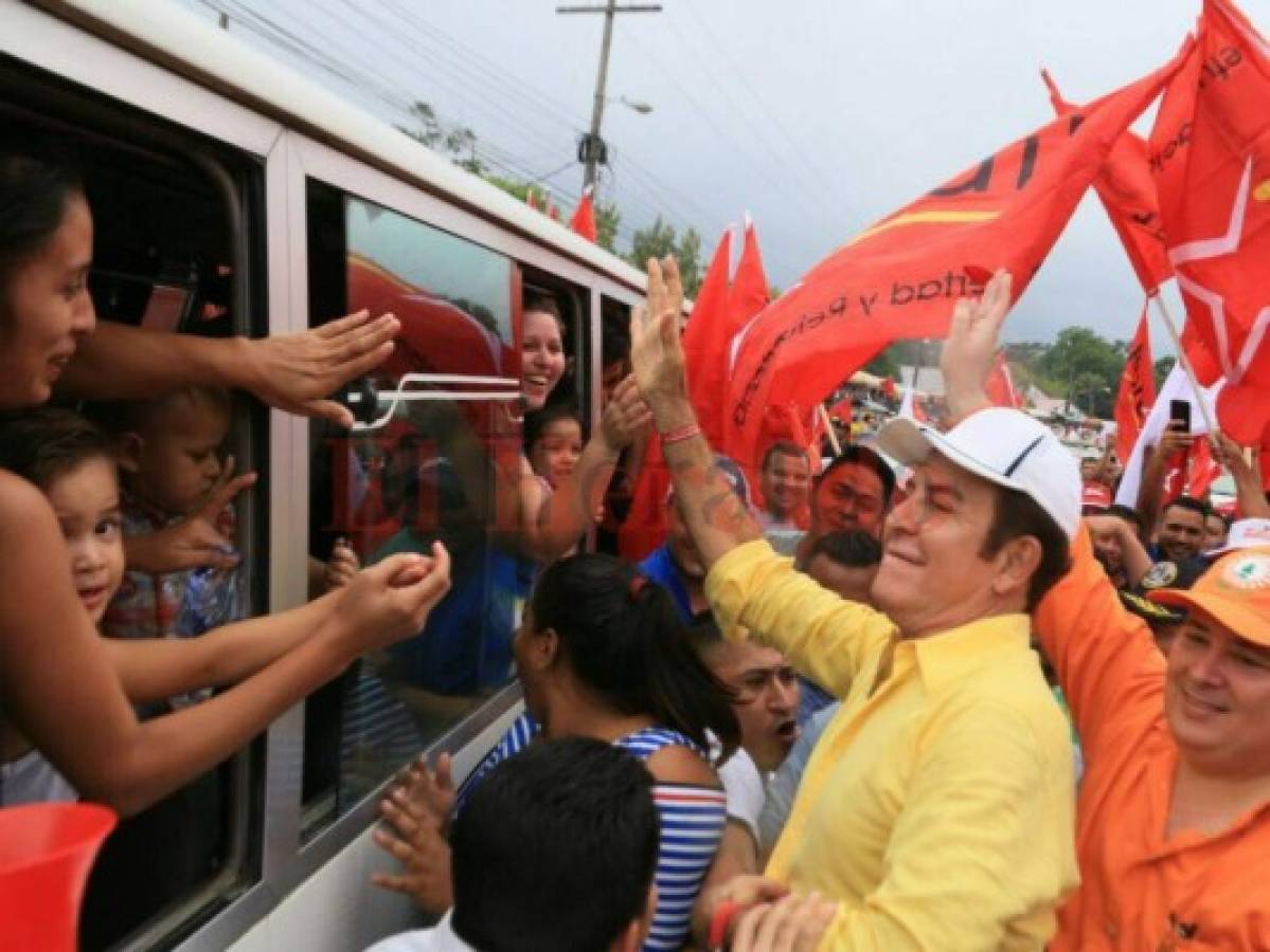 Nasralla y Libre prometen 'un triunfo contundente' en las elecciones generales de Honduras