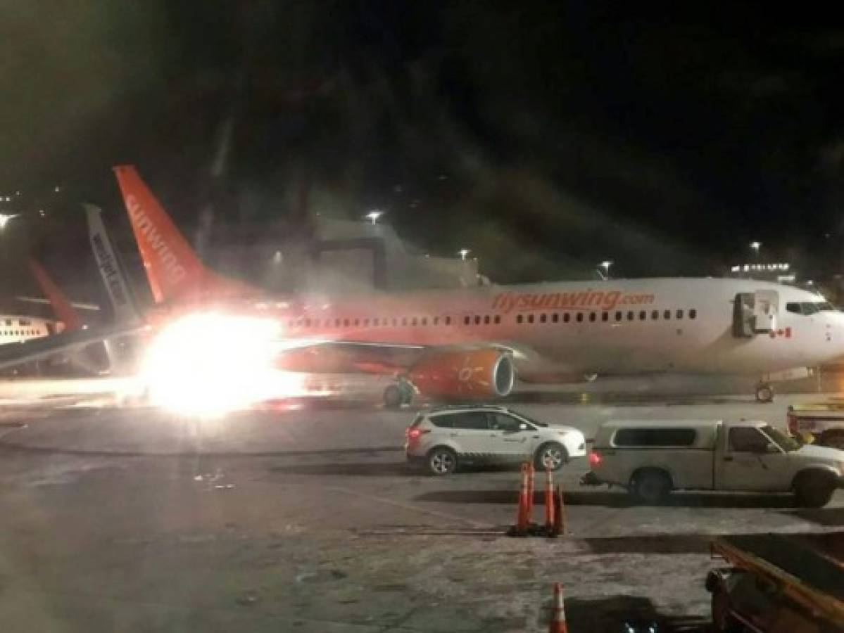 Chocan dos aviones de pasajeros en el aeropuerto de Toronto