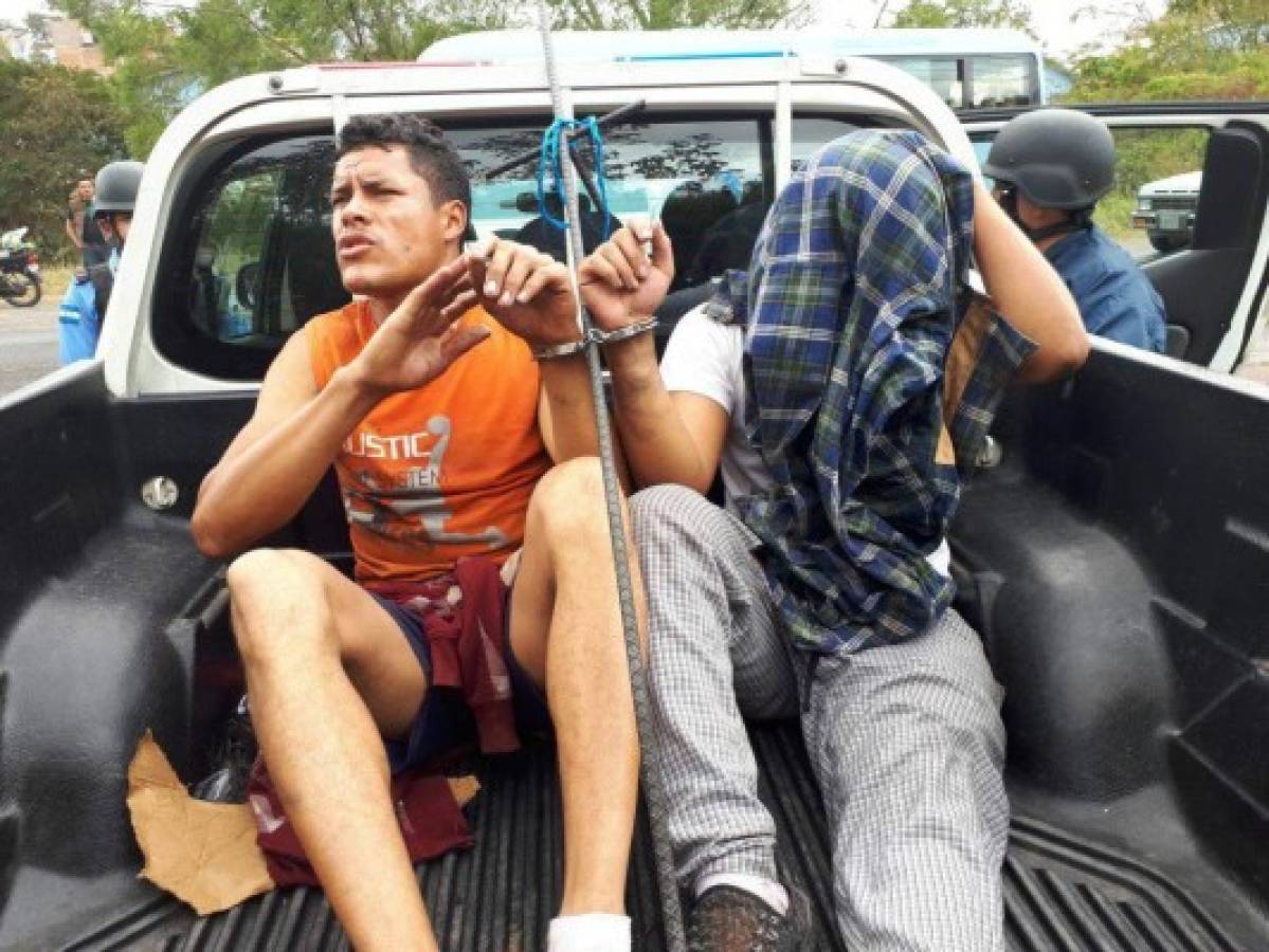 Al menos once detenidos durante jornada de protestas de la Alianza en Honduras
