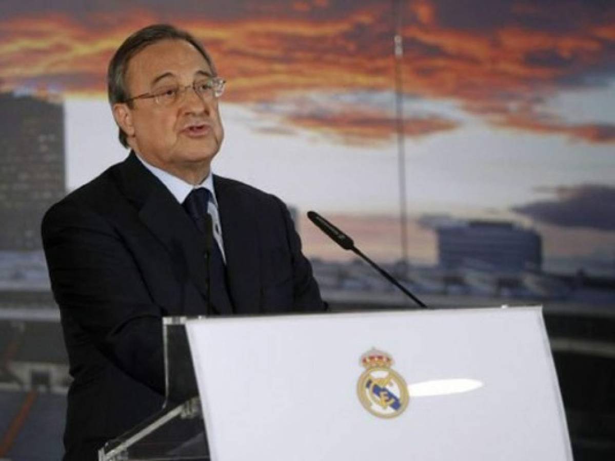 Florentino Pérez está 'orgulloso' de los éxitos del Real Madrid en 2017