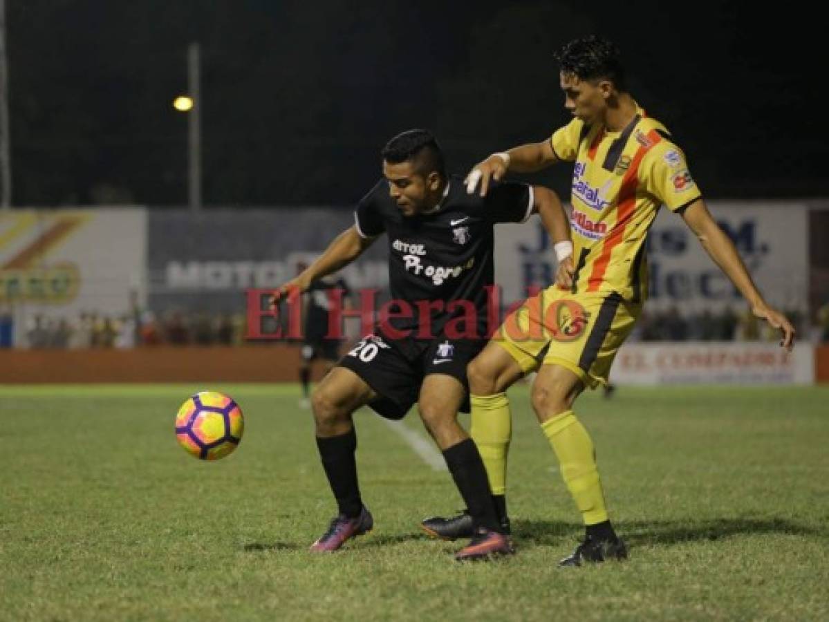 Honduras Progreso vs Real España empatan 1-1 en primer duelo de repechaje