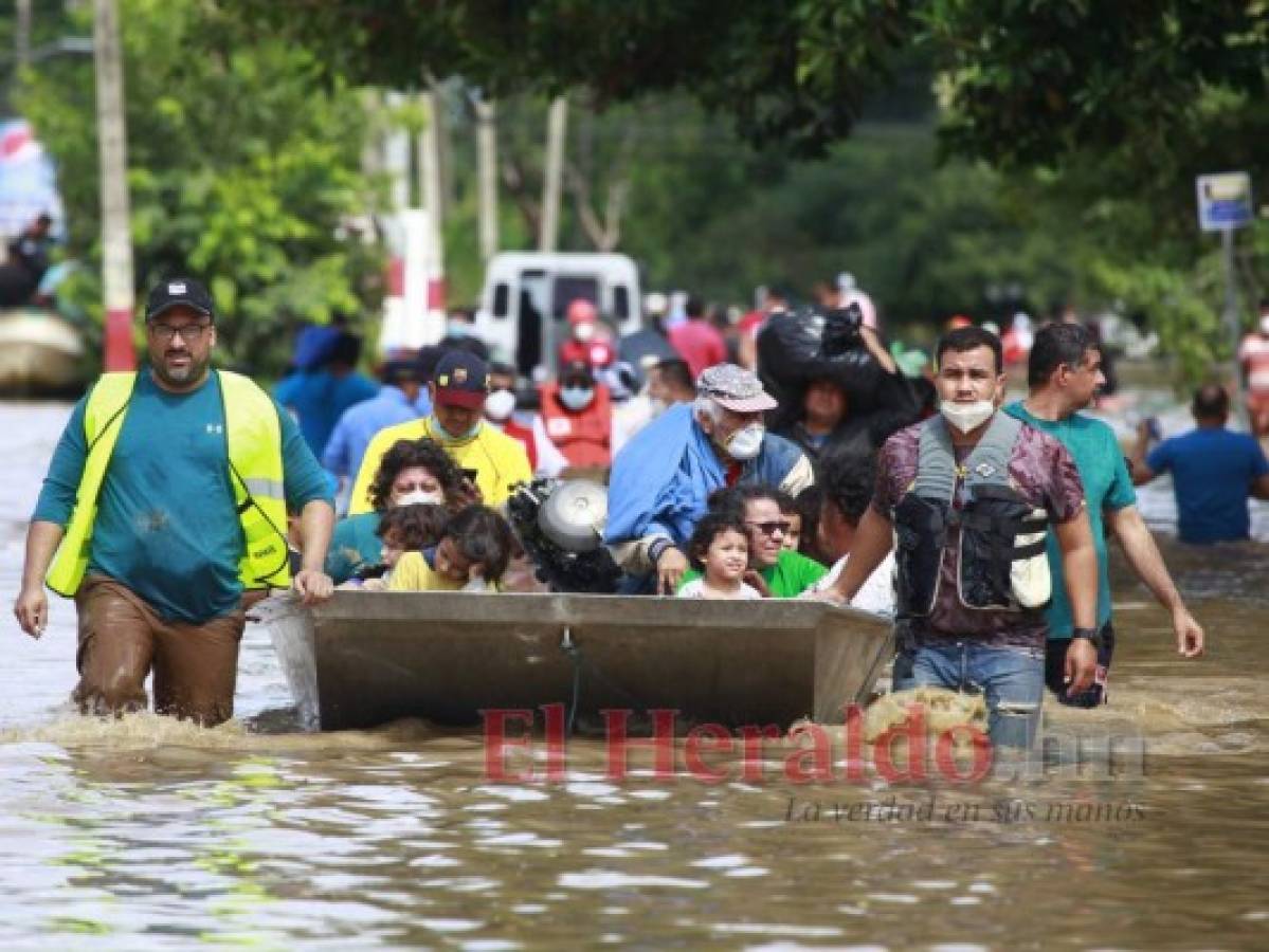 Calvario viven afectados por inundaciones provocadas por Eta en región norte