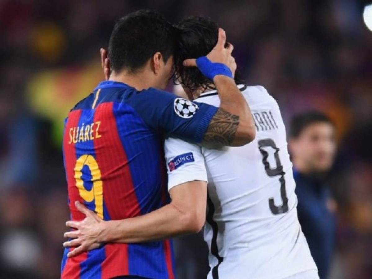 Luis Suárez ganó el 'duelo' contra Cavani, destaca prensa uruguaya