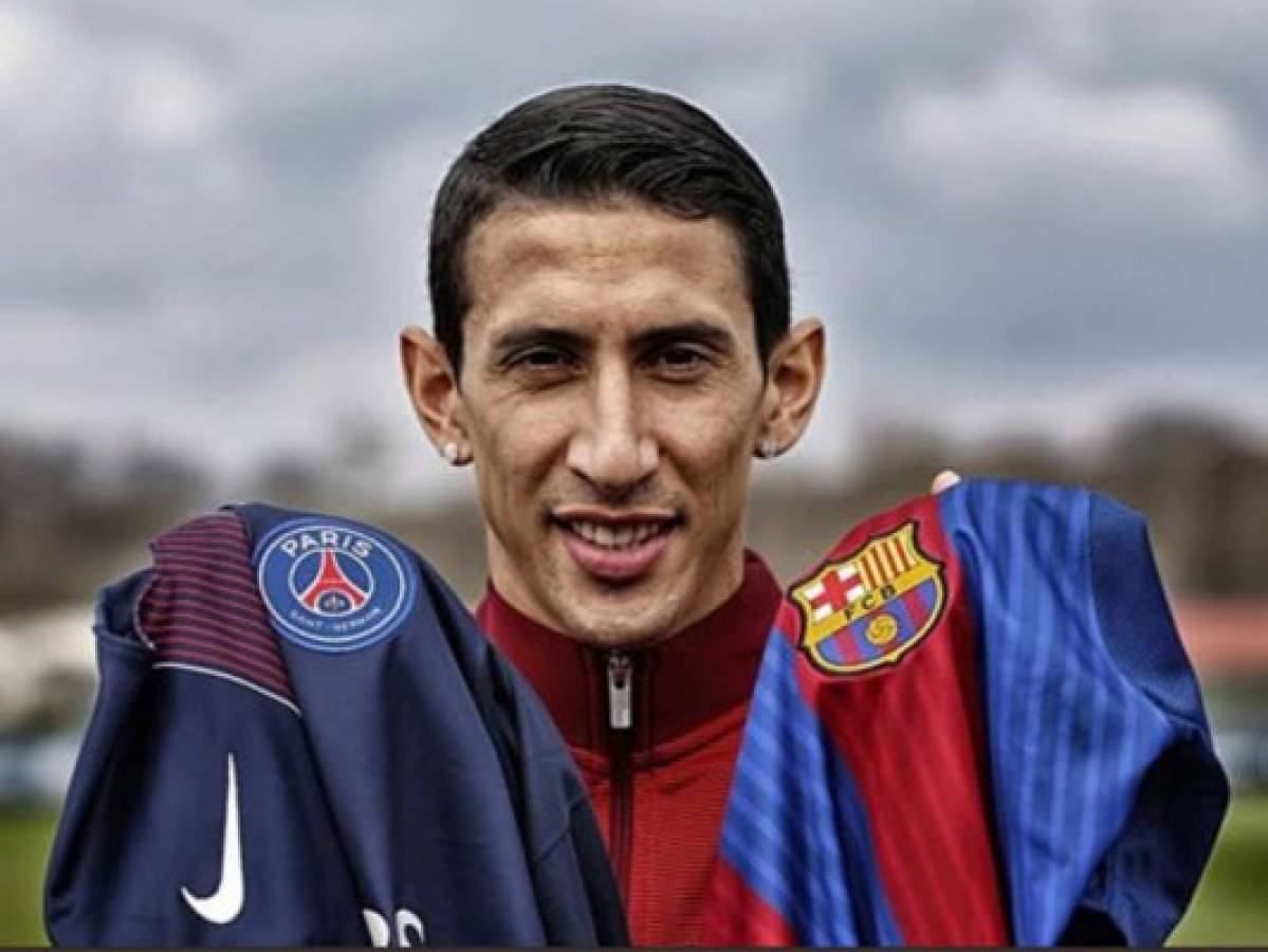 Hackean cuenta del Barcelona y anuncian la falsa llegada de Ángel di María