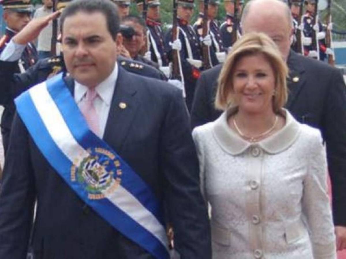 Esposa de expresidente salvadoreño enviada a juicio por lavado