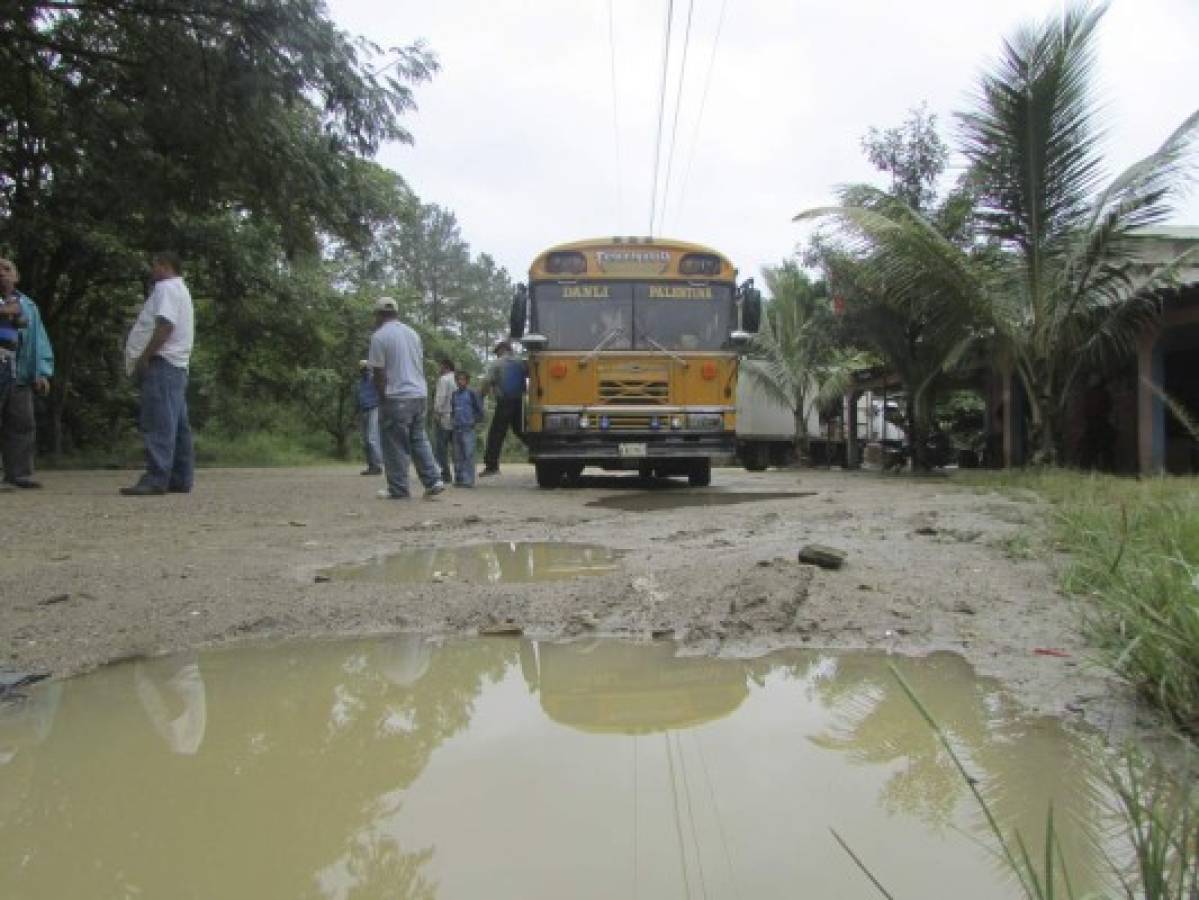 Se agudiza el mal estado de la carretera hacia Patuca