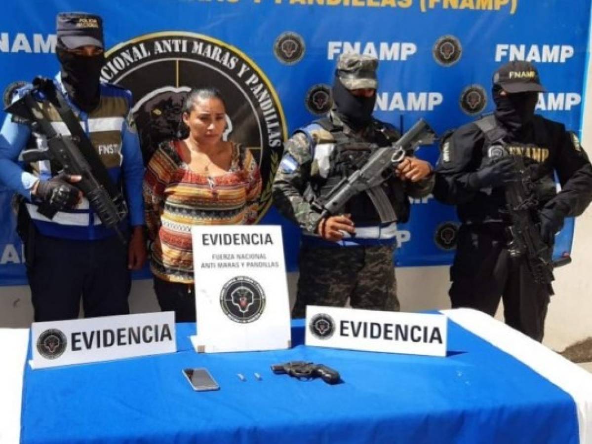 Policía Nacional captura a presunta 'ranflera” de la Salvatrucha