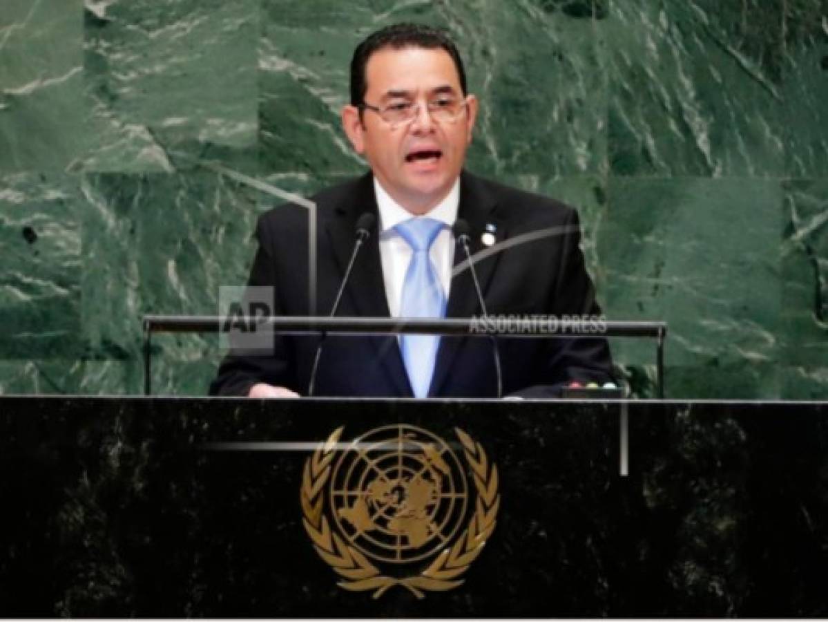Congreso guatemalteco mantiene inmunidad del presidente Jimmy Morales