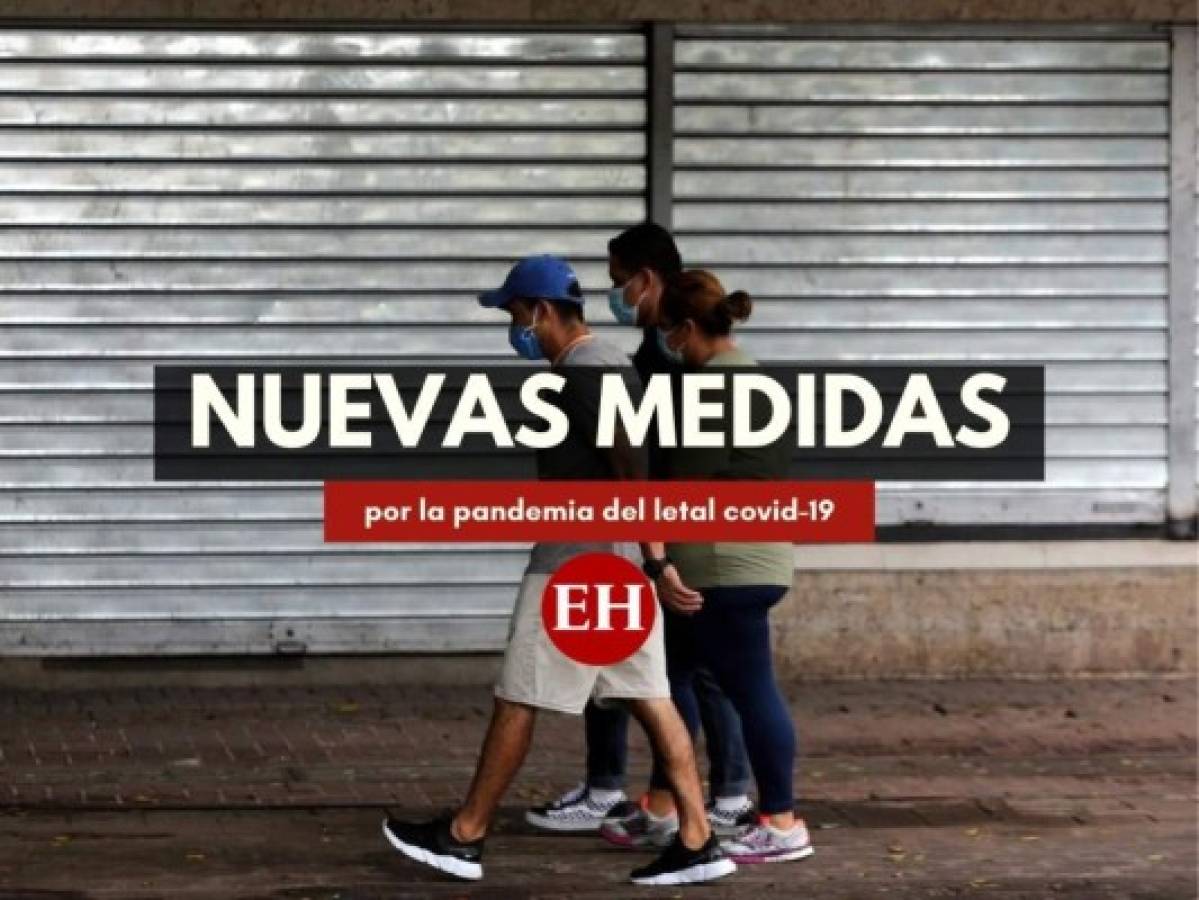 Estas son las medidas vigentes en Honduras del 7 al 13 de septiembre