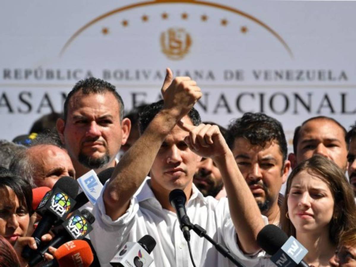 Liberan a Juan Guadió, presidente del Parlamento de Venezuela, tras ser detenido