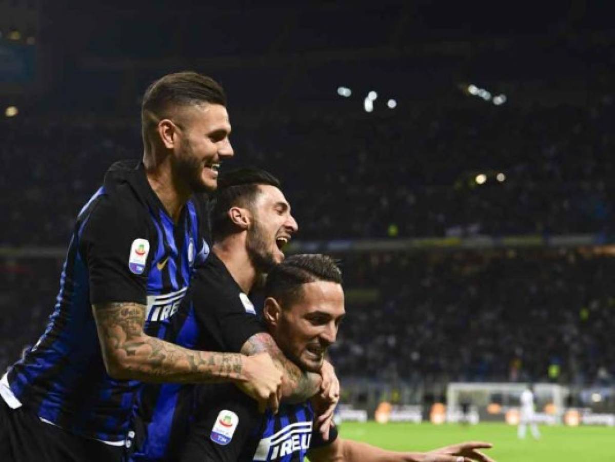 Sufrido triunfo del Inter frente a la Fiorentina en la liga italiana