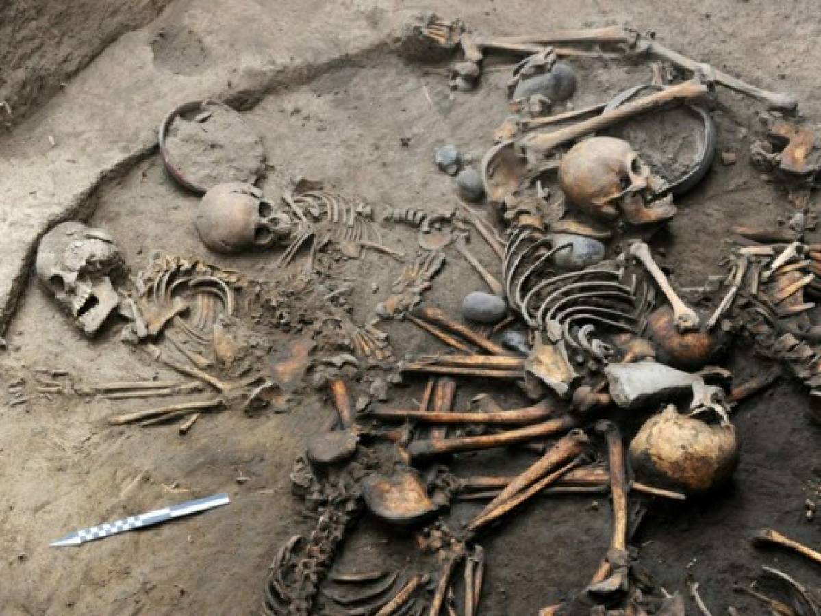 Descubren en México un entierro múltiple de hace 2.400 años