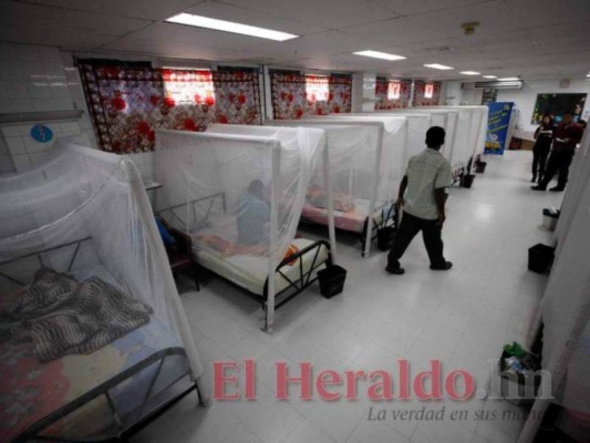 Ocho niños permanecen internos en el Hospital Escuela por dengue grave