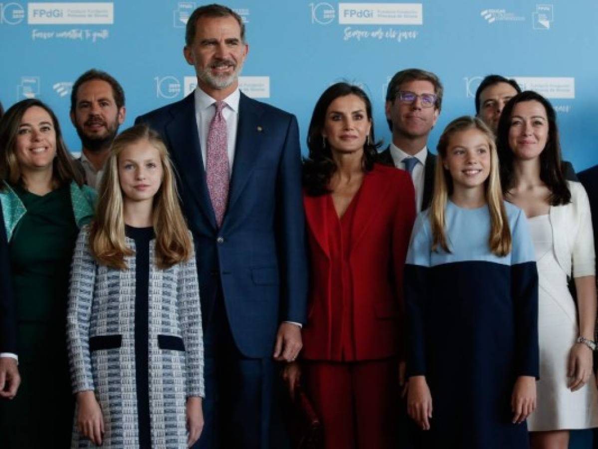 La primera foto de la princesa Leonor en su debut en Barcelona