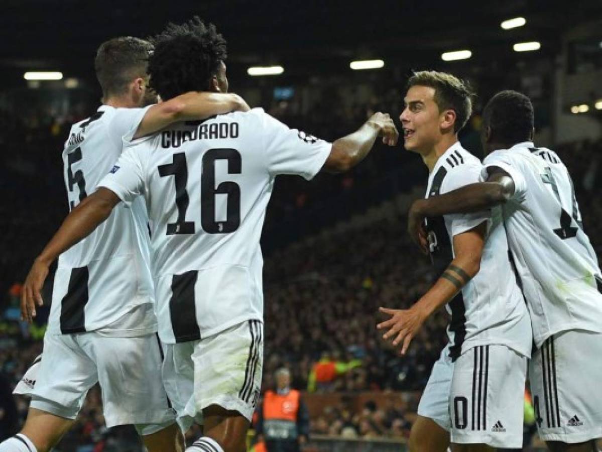 Juventus de Cristiano Ronaldo venció 1-0 al Manchester United en el Old Trafford