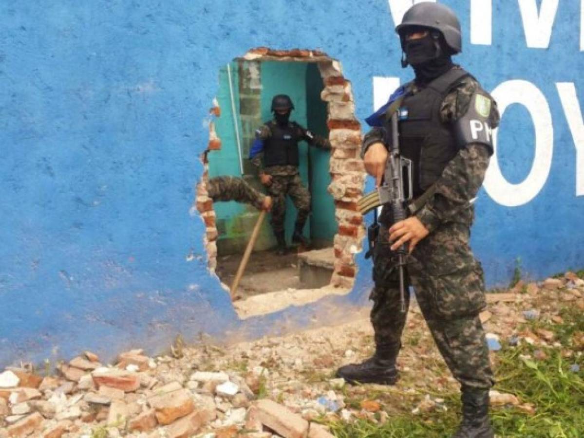 Demolerán celdas donde permanecían los mareros en centro penal de San Pedro Sula