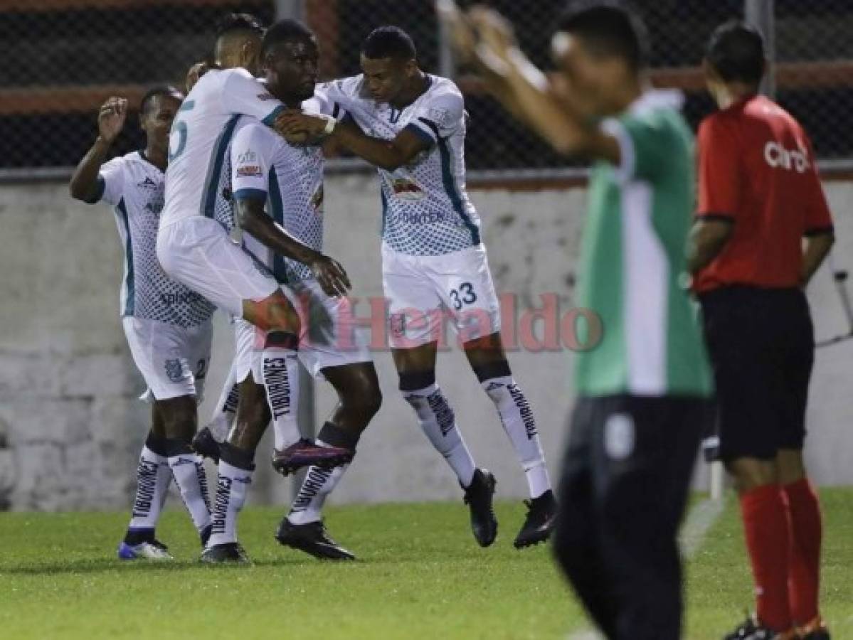 Platense vs Motagua empatan 3-3 en el estadio Excélsior de Puerto Cortés