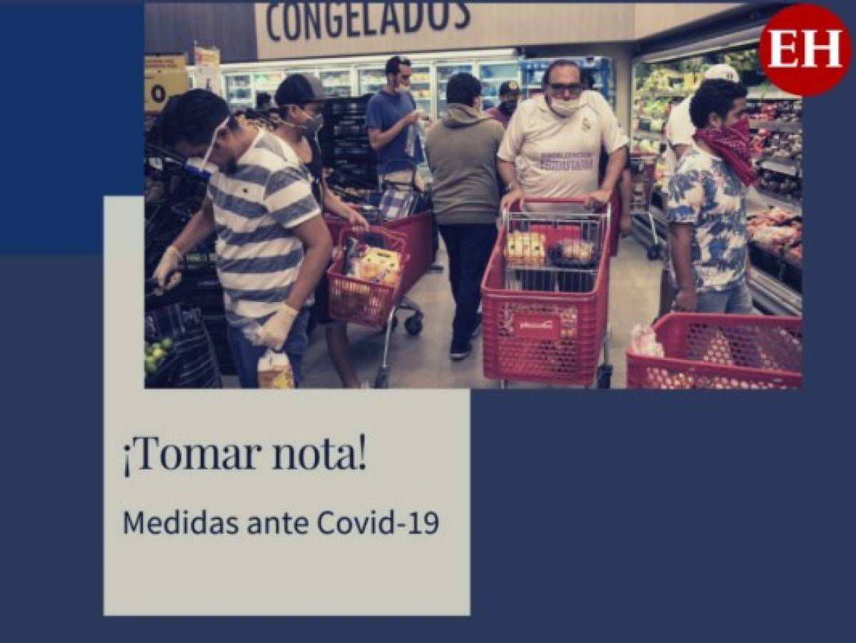 Tome nota:¿Cuáles son las medidas vigentes para esta semana en Honduras?