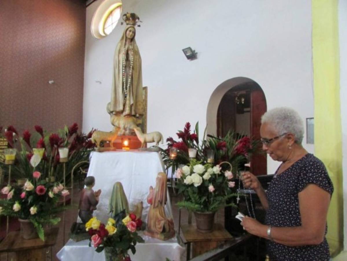 La Virgen de Fátima es venerada en varios santuarios a nivel nacional