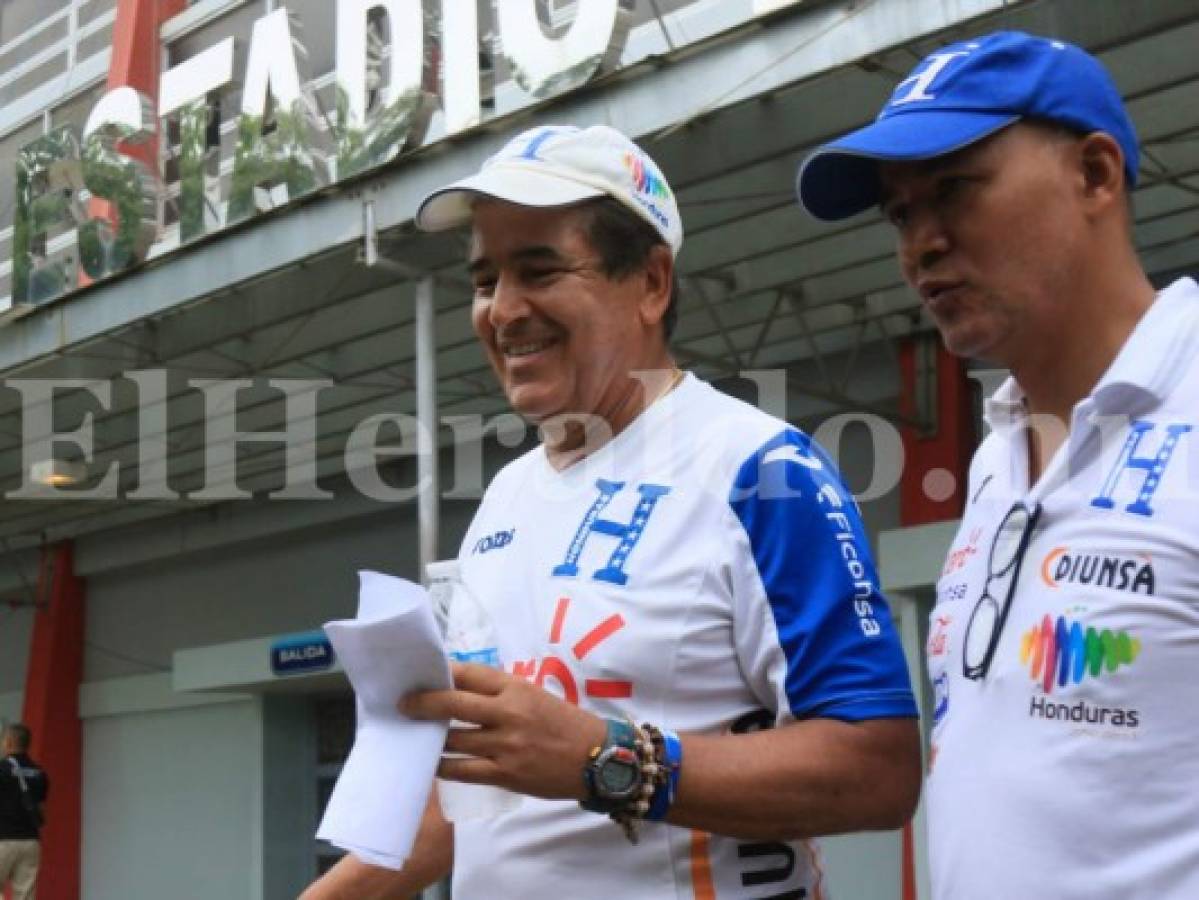 Comisión de selecciones de Honduras sigue firme con Jorge Luis Pinto
