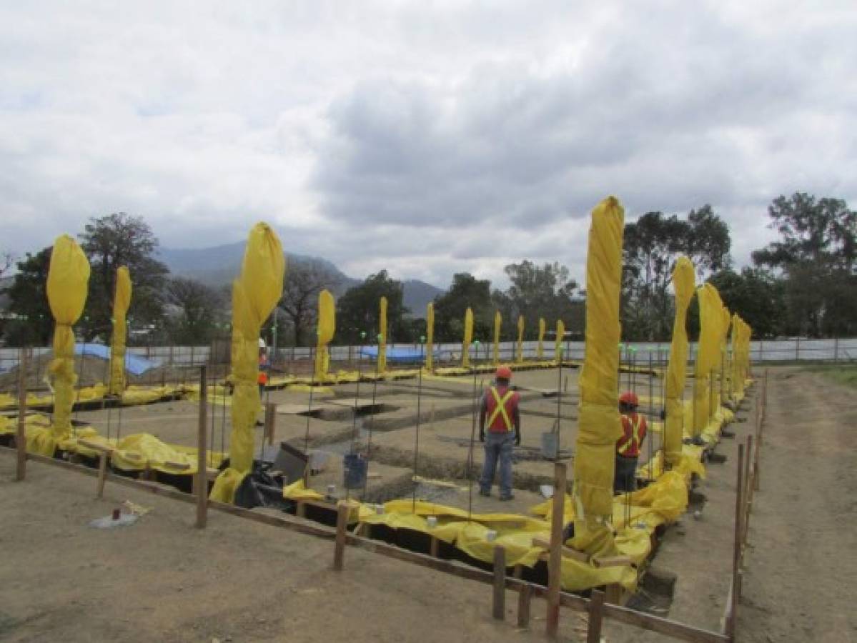 Oficinas de Copeco en El Paraíso avanzan