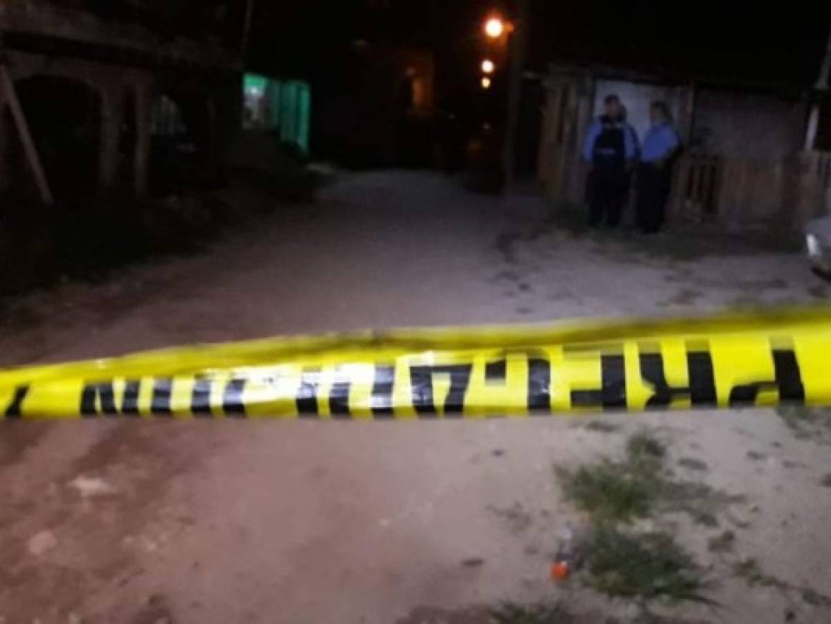 Masacre deja cinco muertos en la colonia El Porvenir de San Pedro Sula