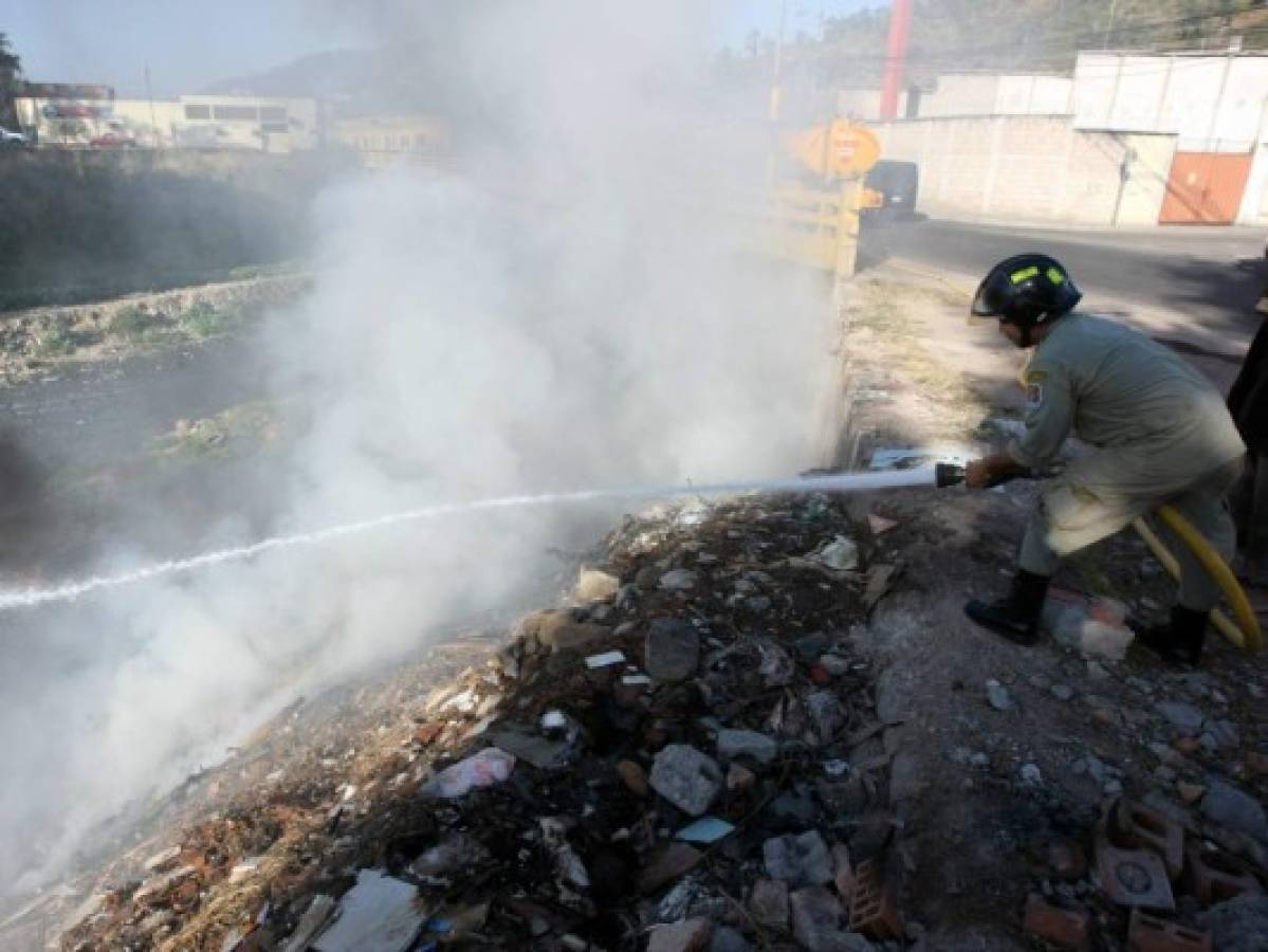 El cinco por ciento de los capitalinos queman la basura