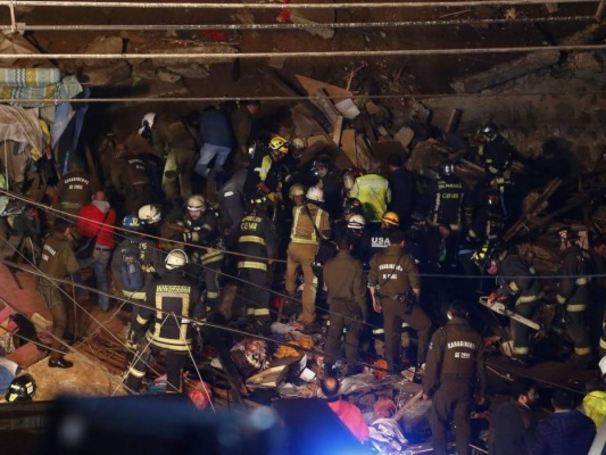 Dos venezolanos entre los muertos de derrumbe en Valparaíso, Chile