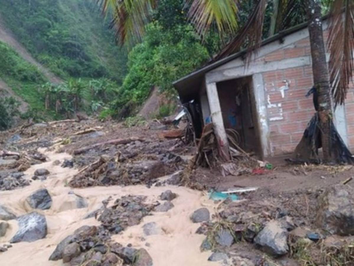 Iota: Muertos y desaparecidos deja alud de tierra en Antioquia, Colombia  