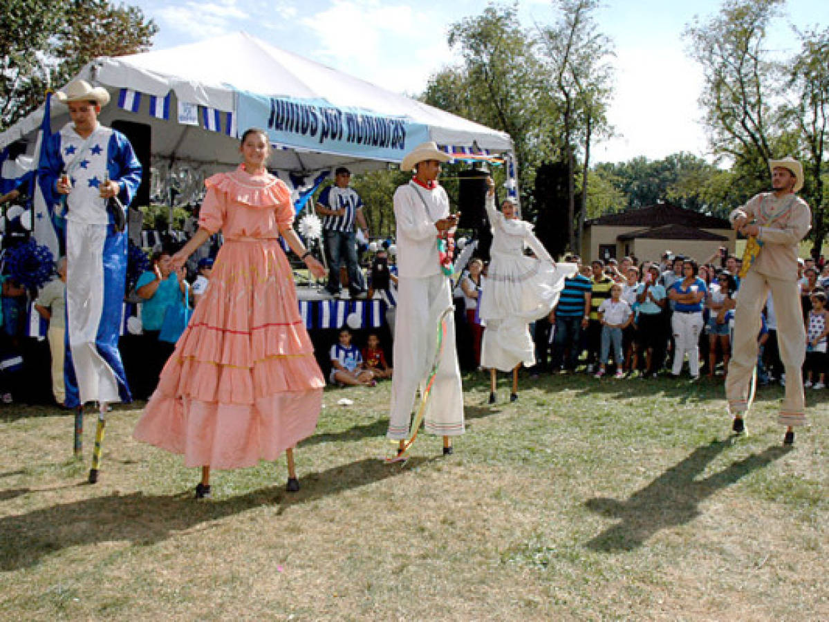 Así celebraron los hondureños en Washington las fiestas patrias